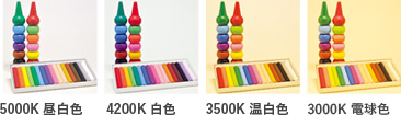 色温度比較